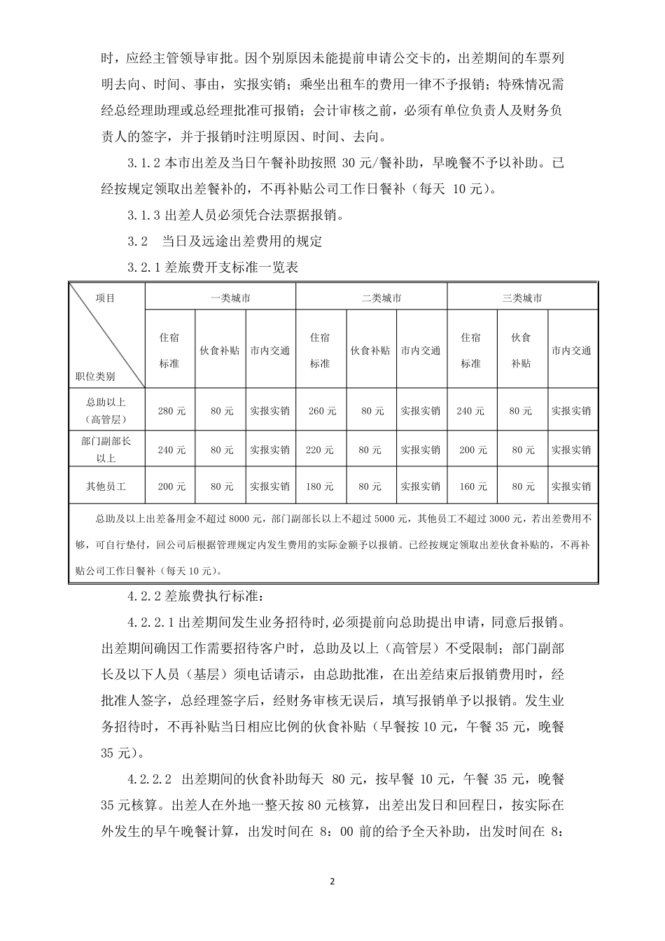 出差管理规定_第2页