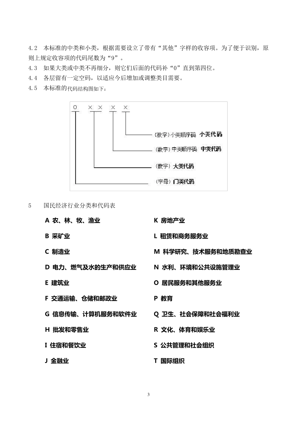 国民经济行业分类(GBT47542002)(总表)_第3页