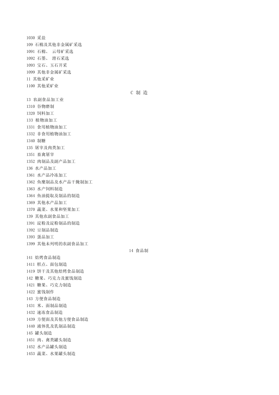 国民经济行业分类与国际标准行业分类的对照表_第3页