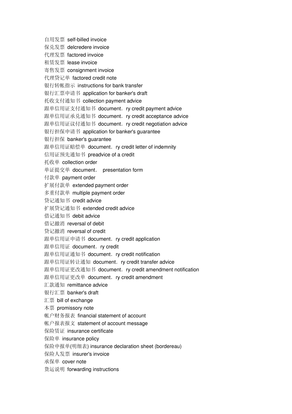 国际贸易术语(中英文对照)_第3页