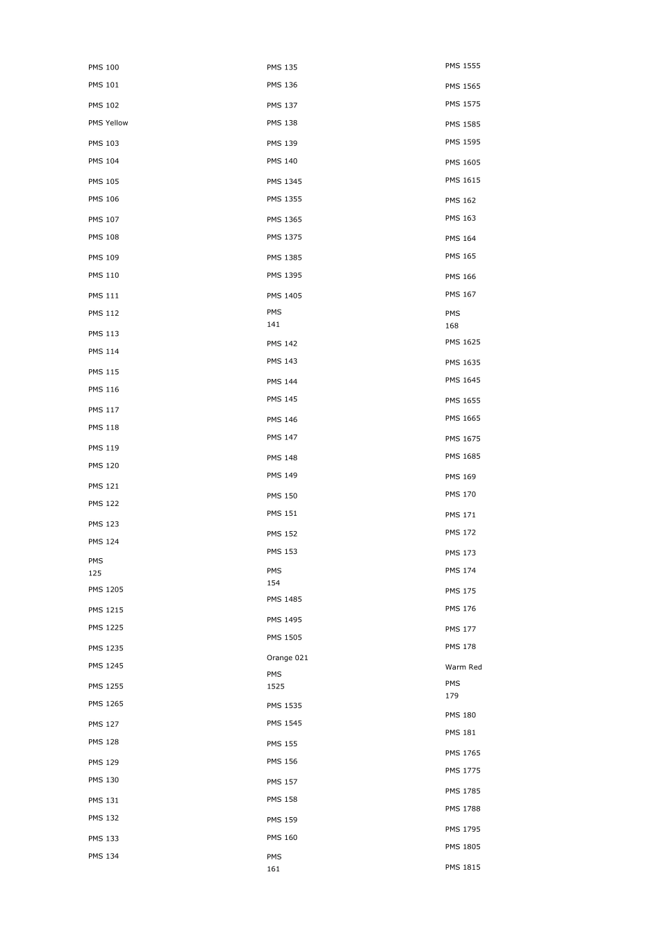 国际通用色标卡_第1页