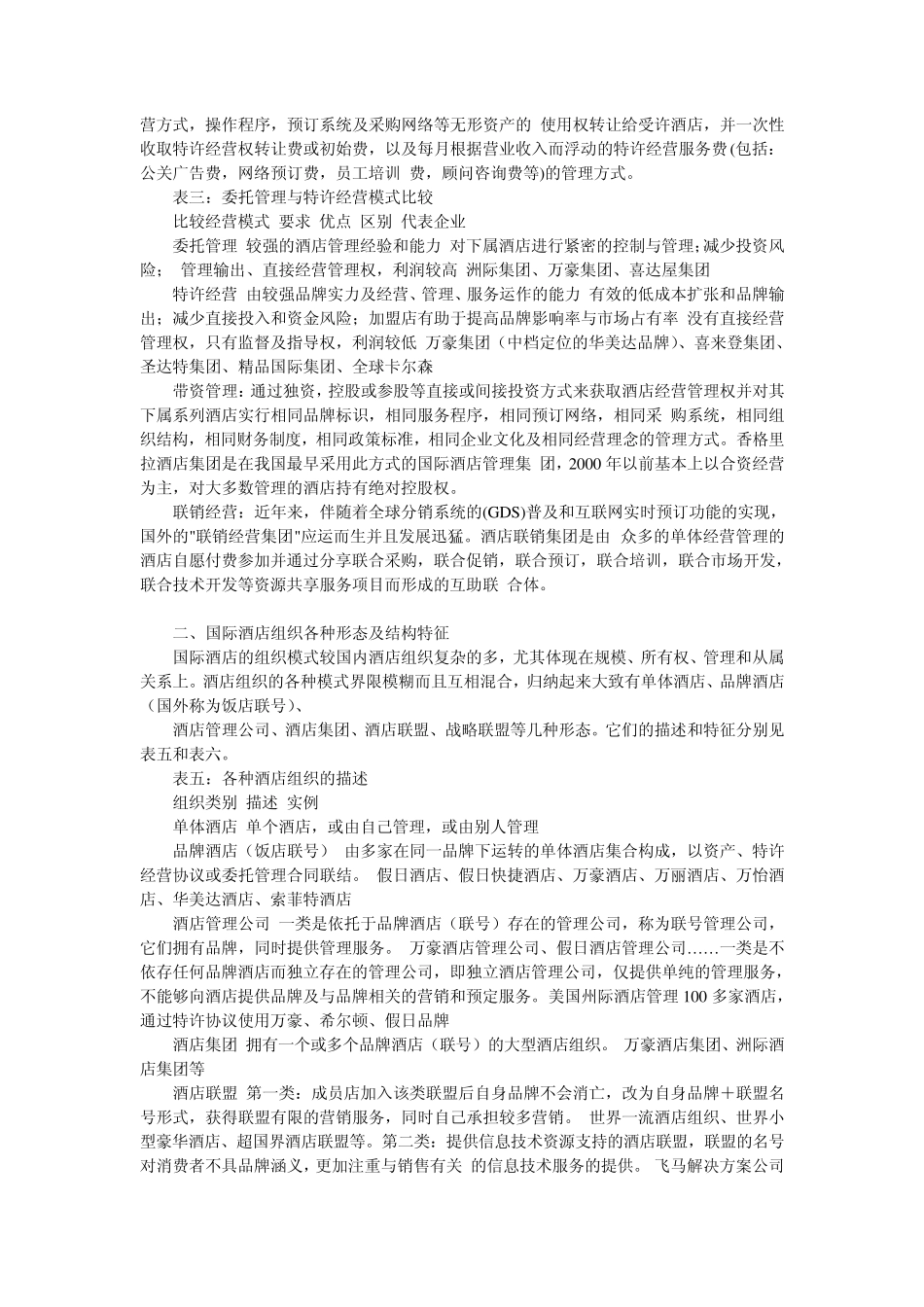 国际酒店管理集团经营模式_第2页