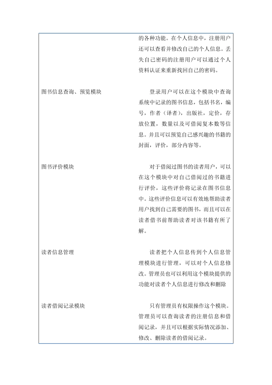 图书管理系统详细设计说明书_第3页