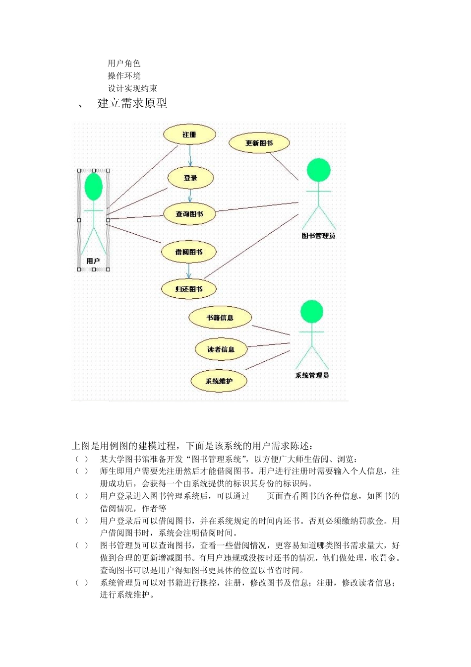 图书馆管理系统需求分析报告_第3页