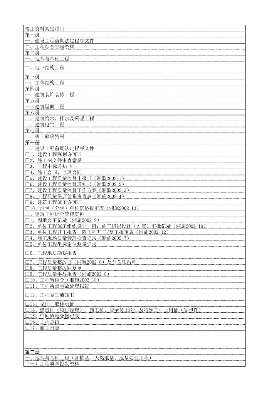 土建、空调水系统竣工资料_第1页