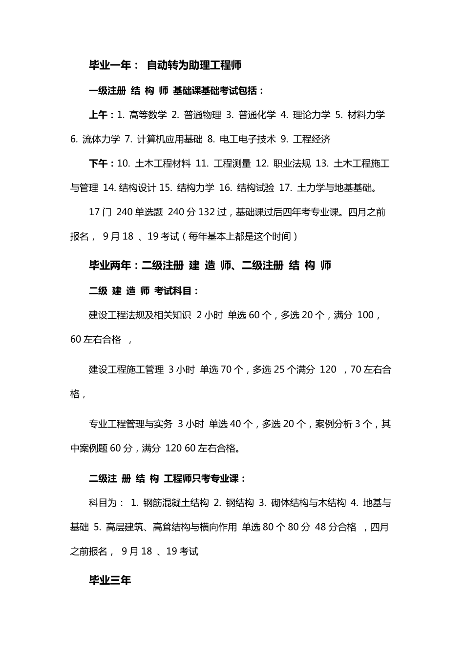 土木工程考证含金量顺序综合_第1页