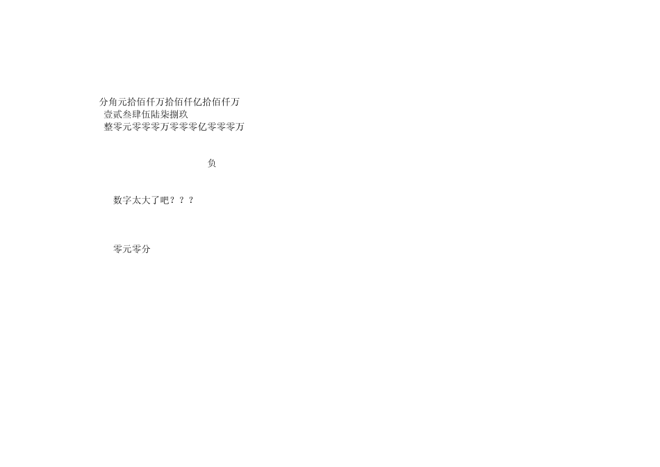 在Excel中根据小写的金额自动生成大写金额_第2页