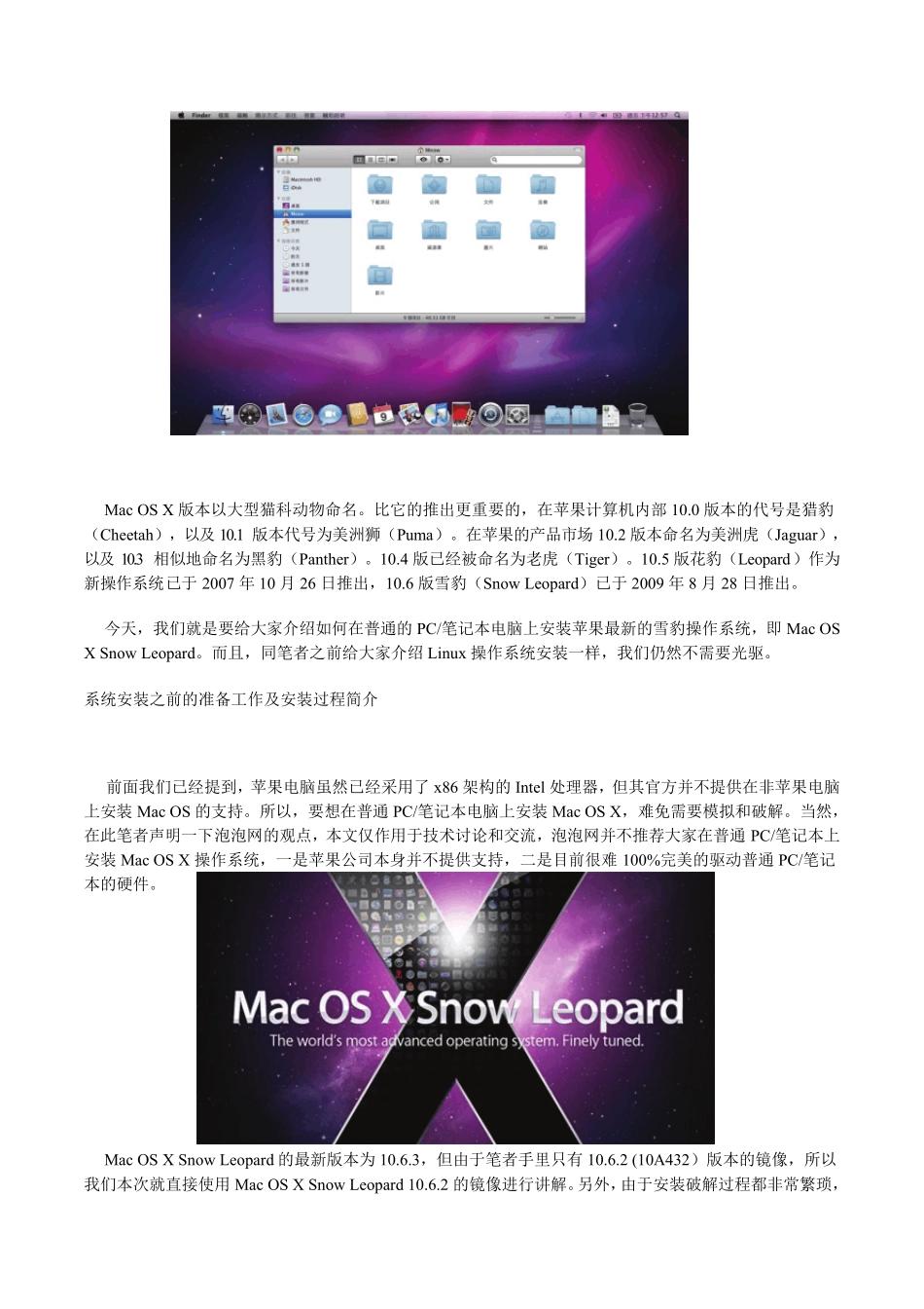 在PC上安装苹果OSX10.6雪豹系统全攻略_第3页