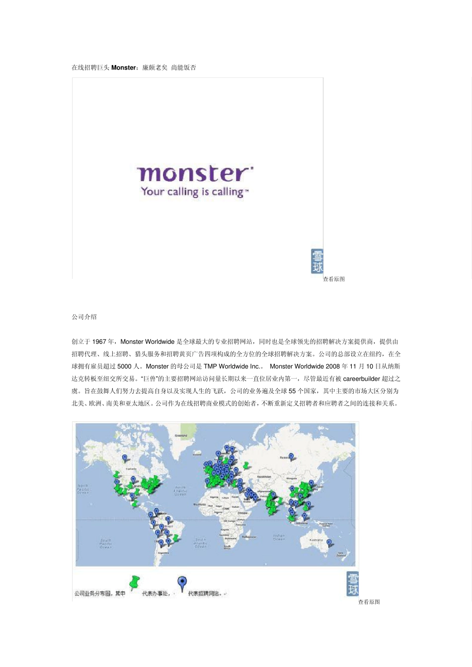 在线招聘巨头Monster_第1页