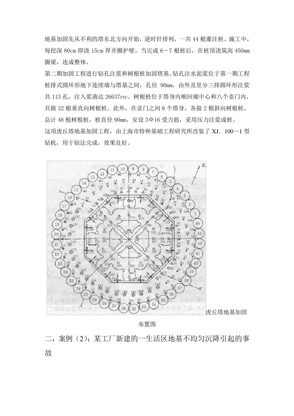 地基不均匀沉降案例分析_第3页