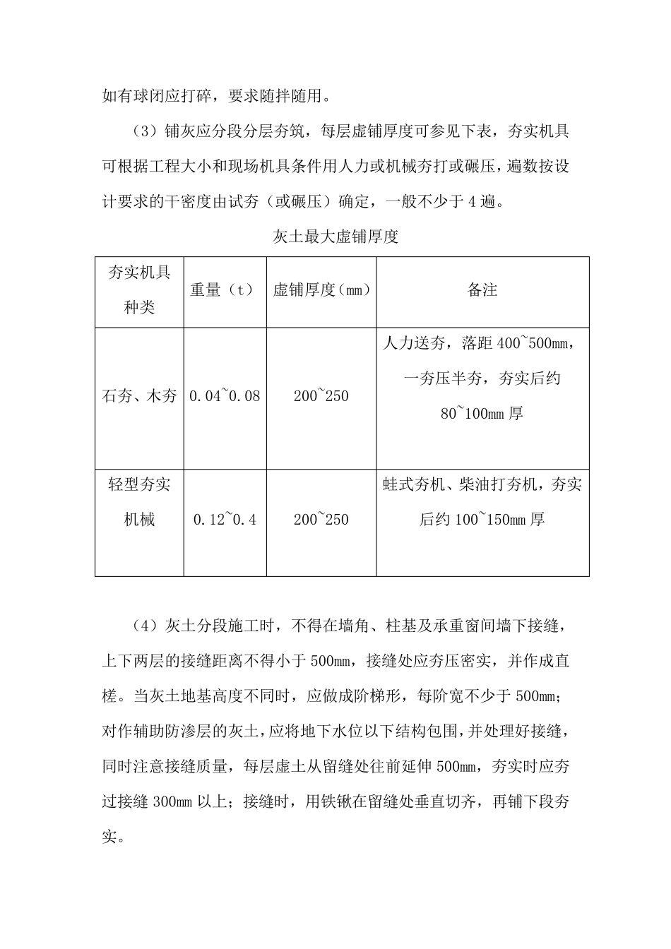 地基处理灰土换填施工方案_第3页