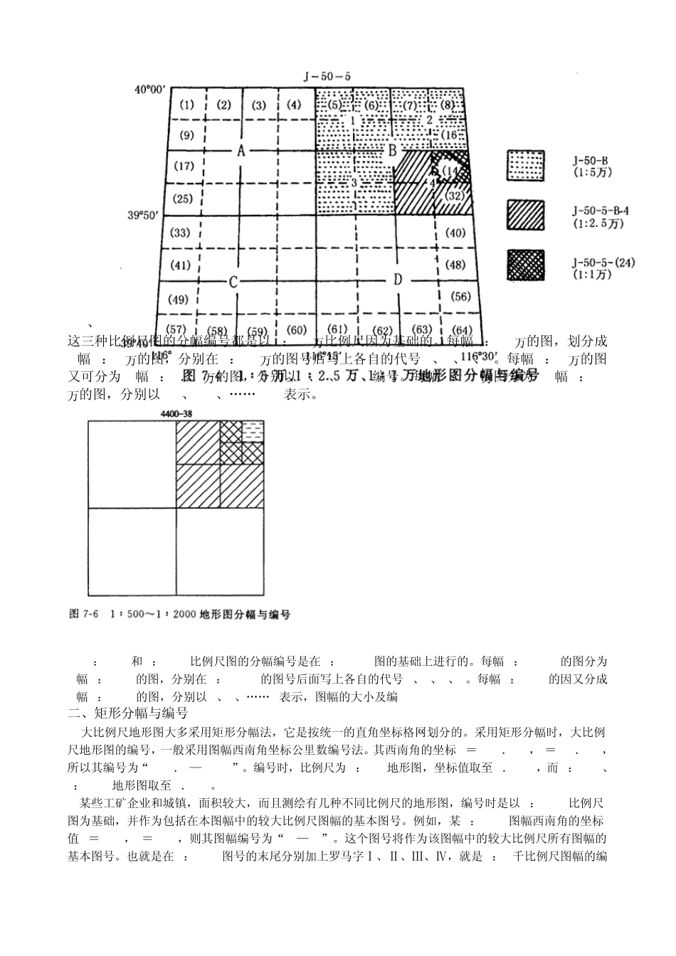 地形图的应用(国家基本比例尺地形图分幅与编号)_第2页