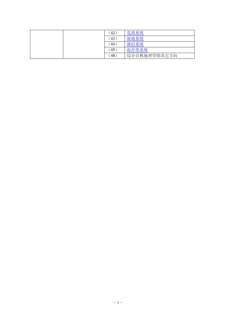地球科学一处学科方向分类与关键词_第3页