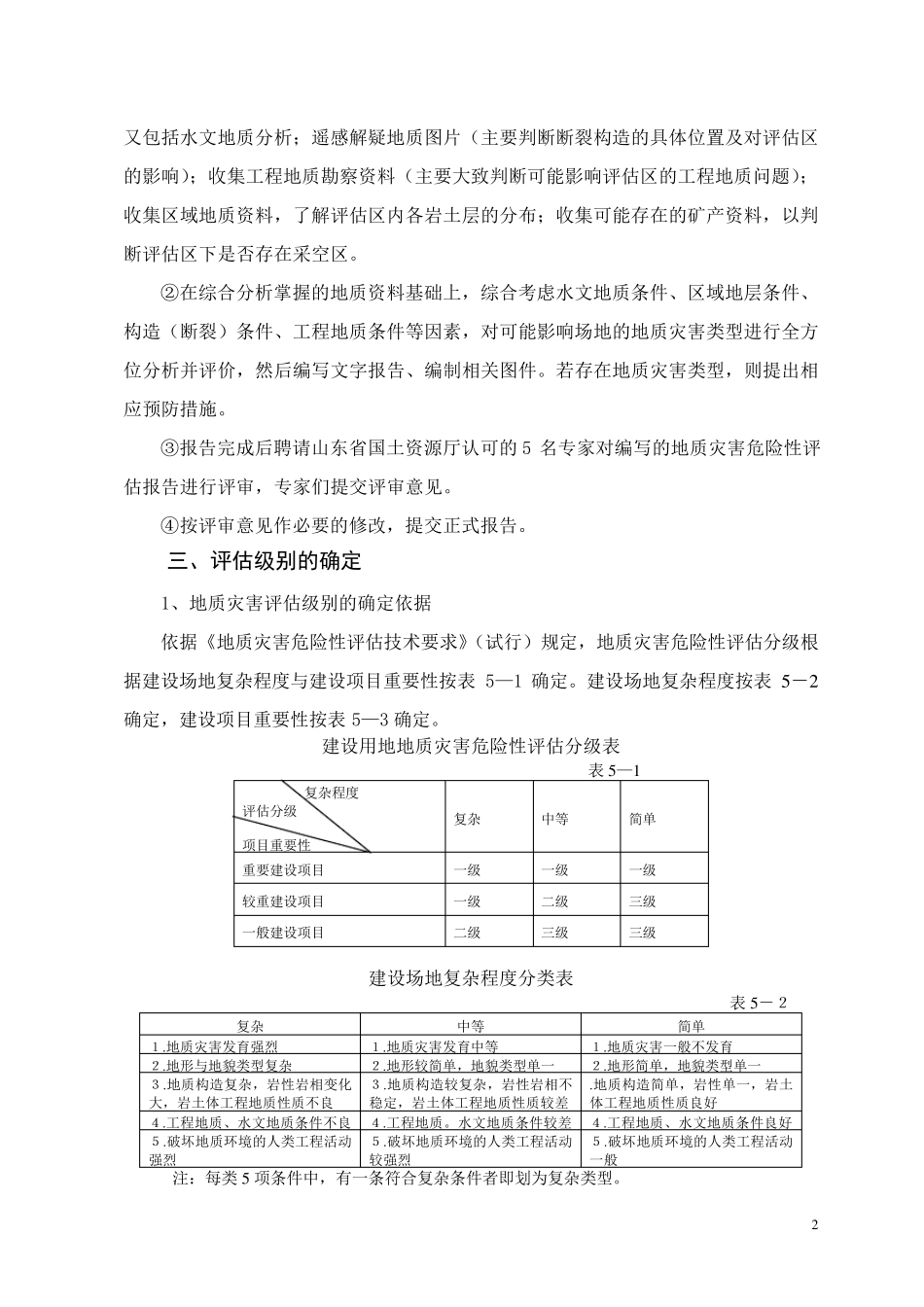 地质灾害评估流程的说明及业绩_第2页