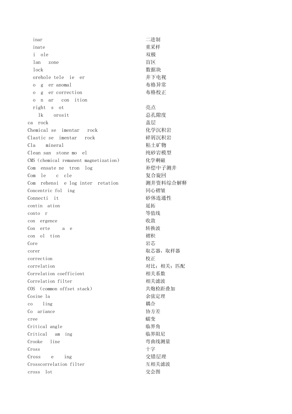 地震勘探专业英语_第3页