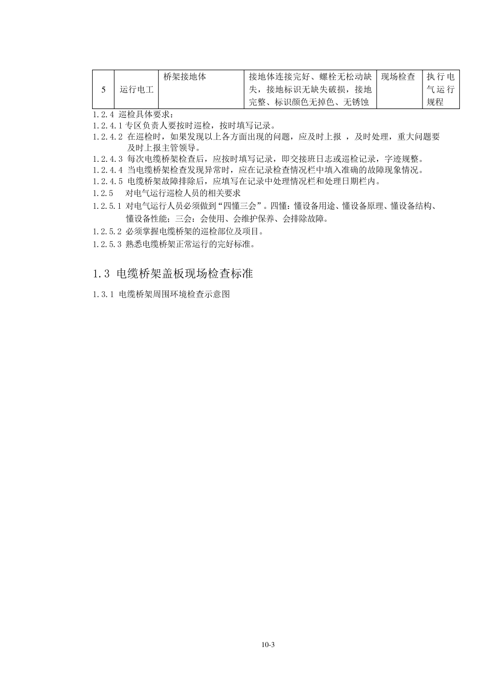 巡检指导书(电缆桥架)_第3页