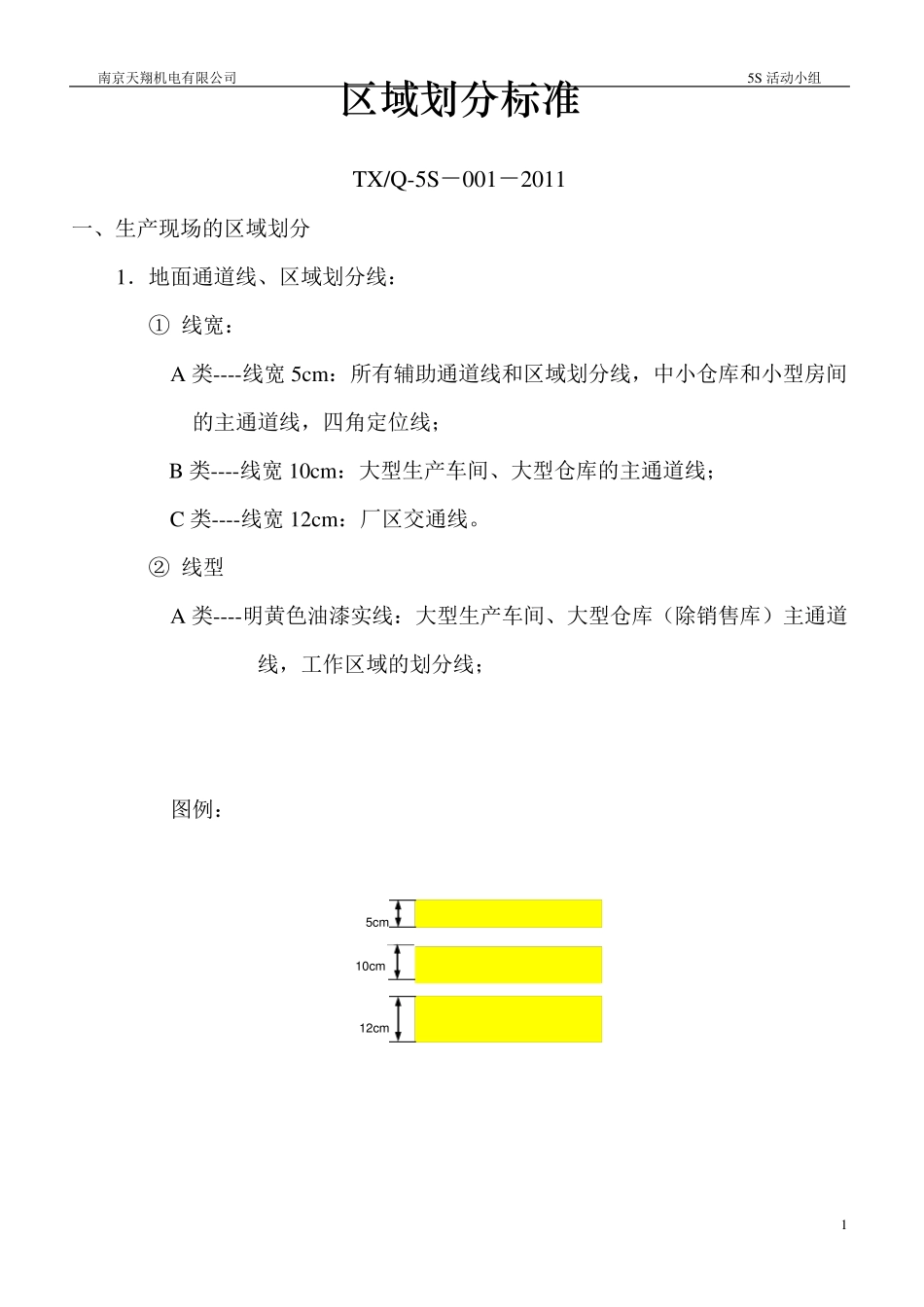 工厂区域划分执行标准11版_第1页