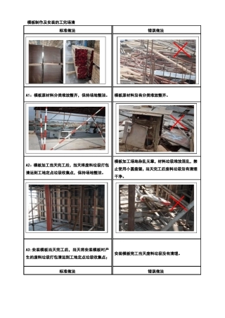 工完场清标准做法