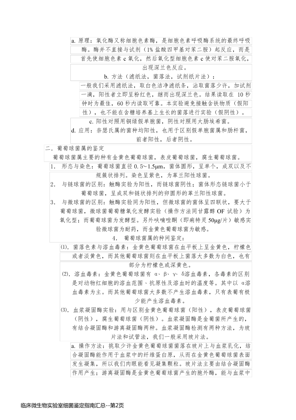 临床微生物实验室细菌鉴定指南汇总_第2页