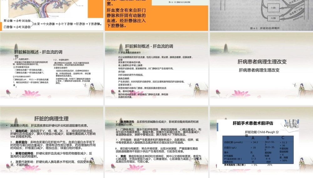 肝癌切除手术病人的麻醉完整