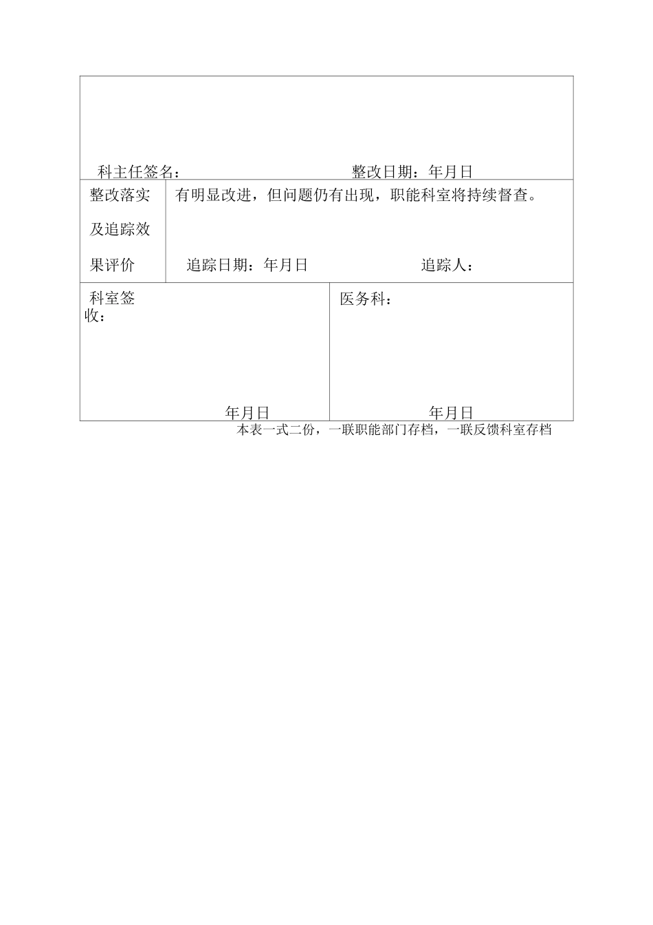 术后并发症预防督导检查记录_第2页