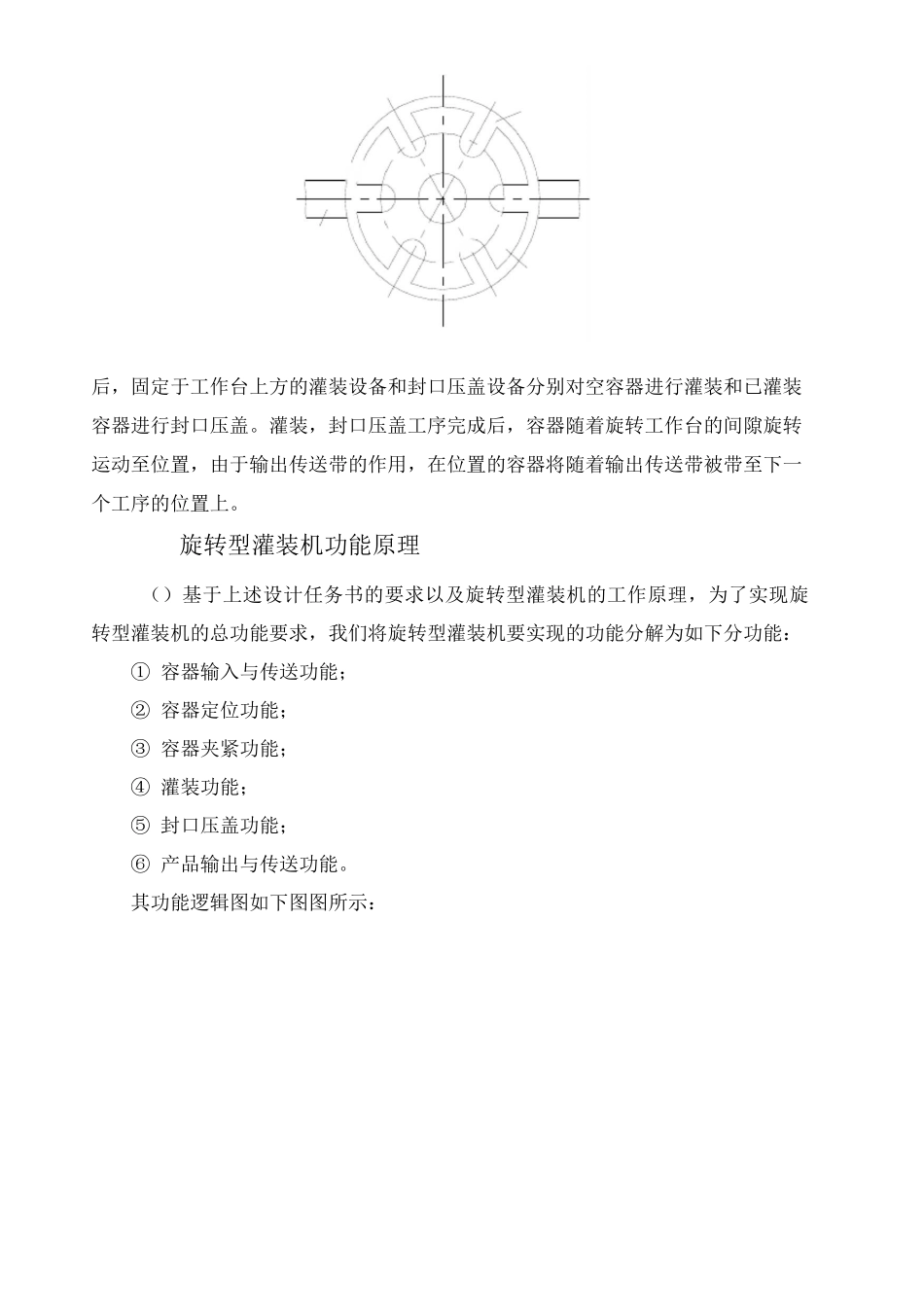 机械原理作业——旋转型灌装机_第3页
