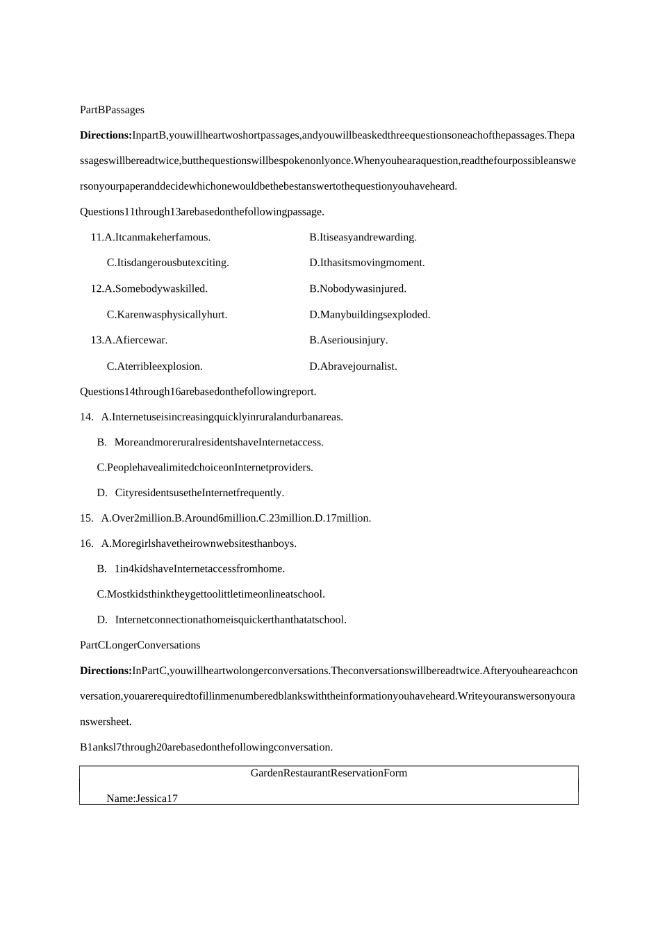 上海英语高考试题及答案_第2页