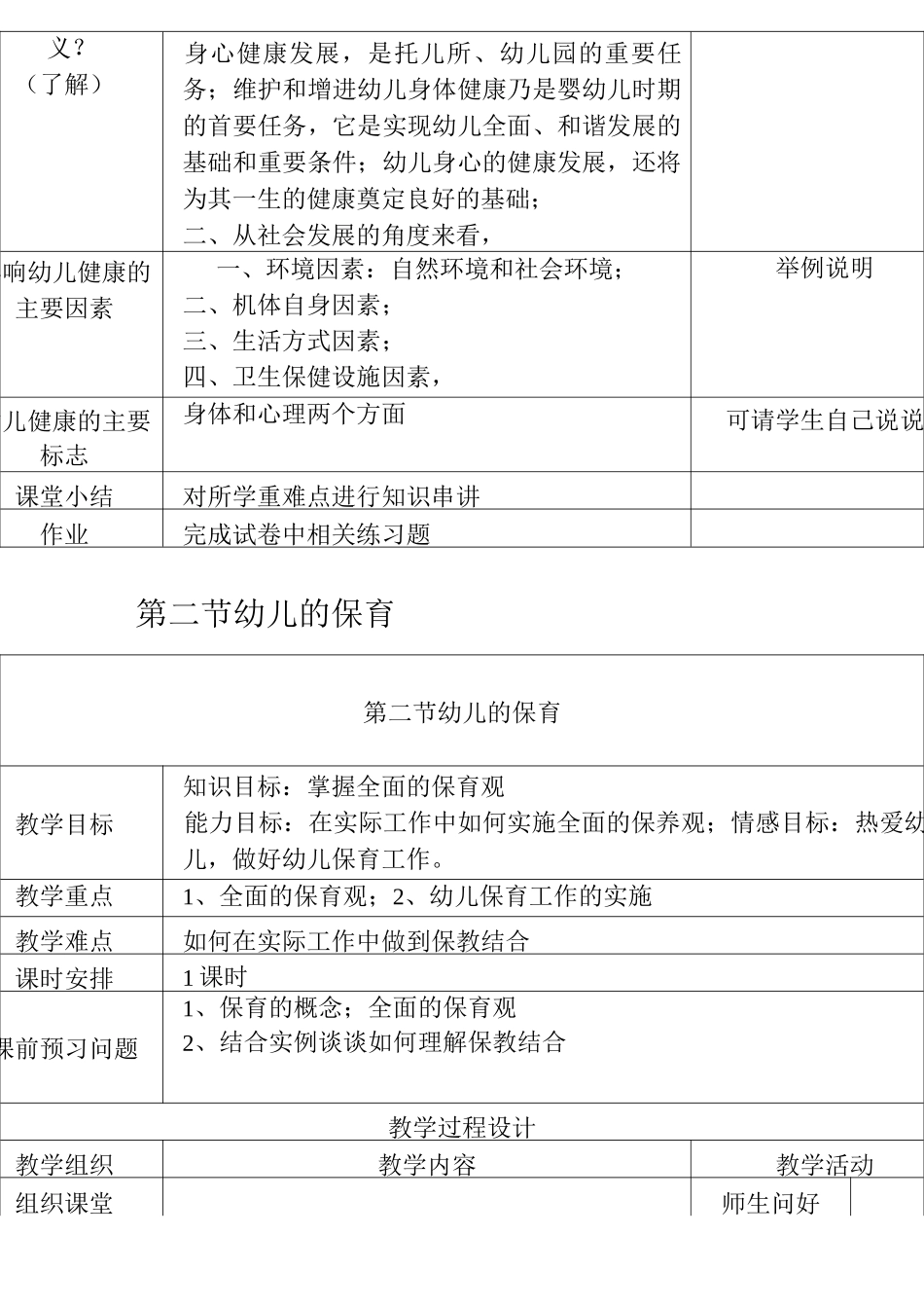 幼儿卫生学教案_第3页