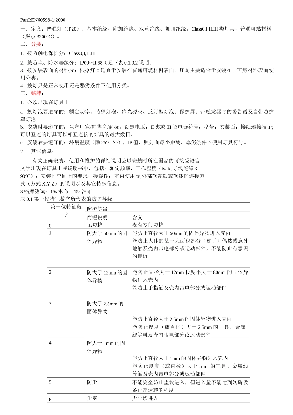 欧洲灯具安规标准_第1页