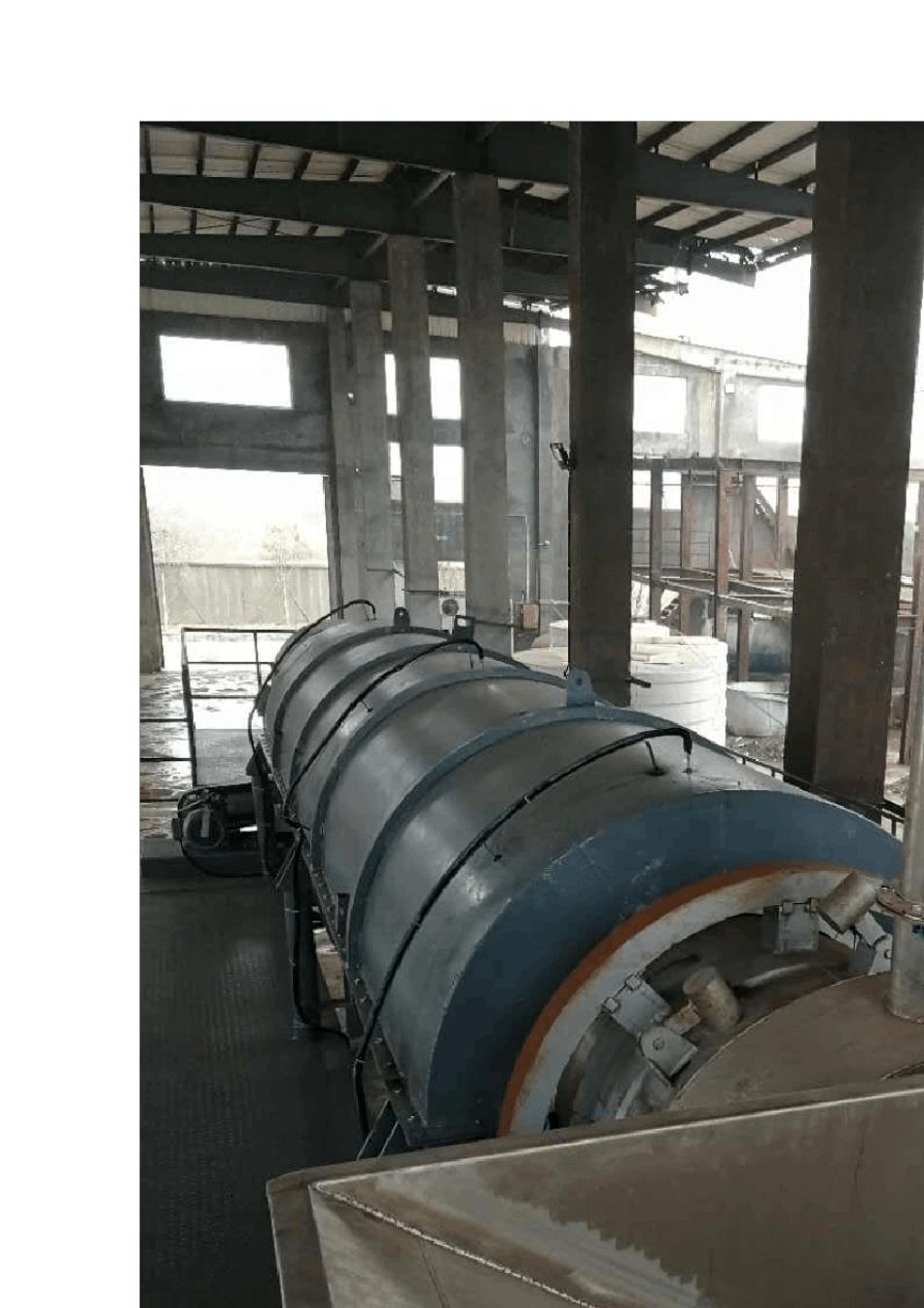 一水硫酸亚铁回转窑生产装置,硫酸亚铁高温干燥煅烧滚筒_第3页