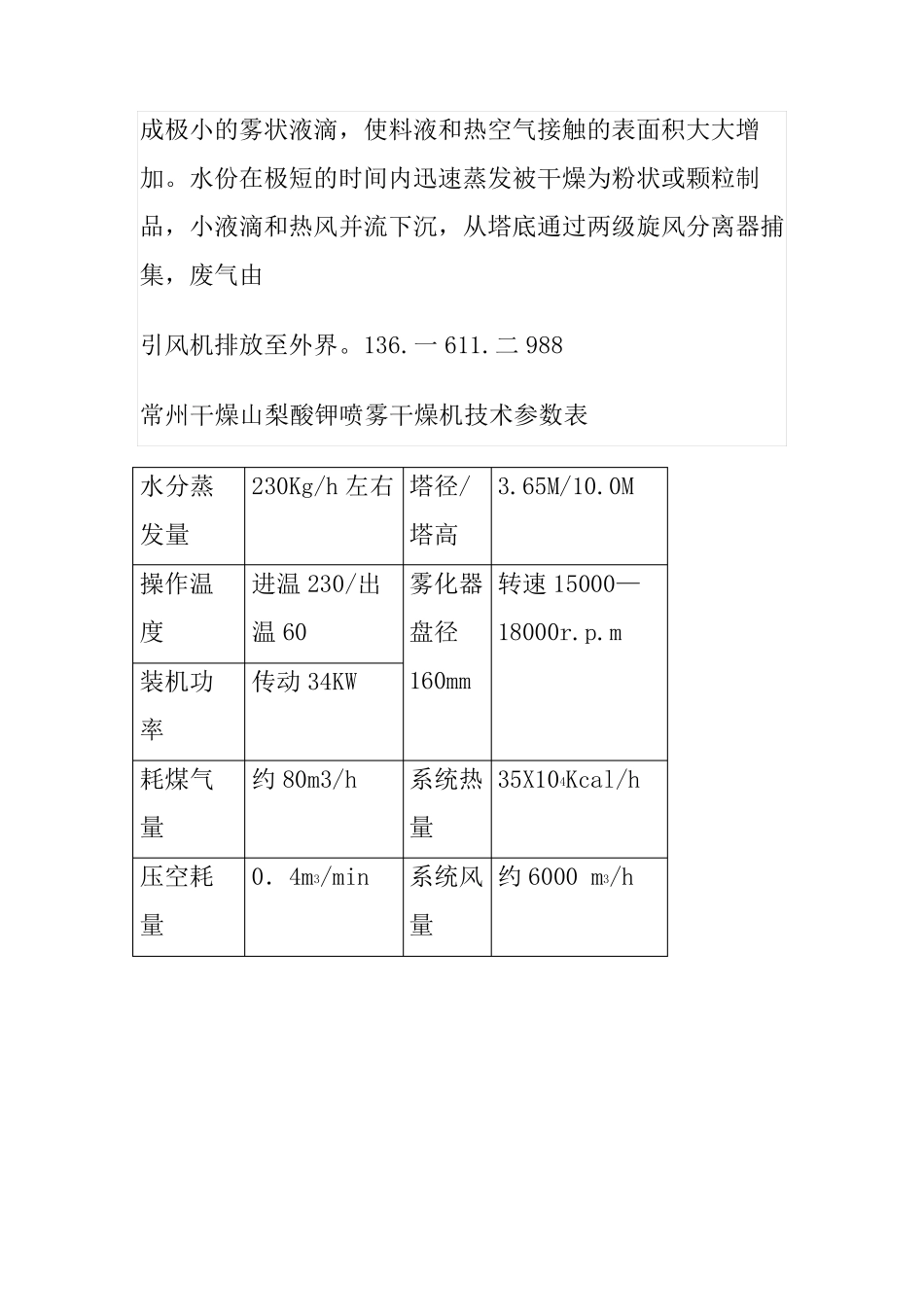 山梨酸钾喷雾干燥机_第2页