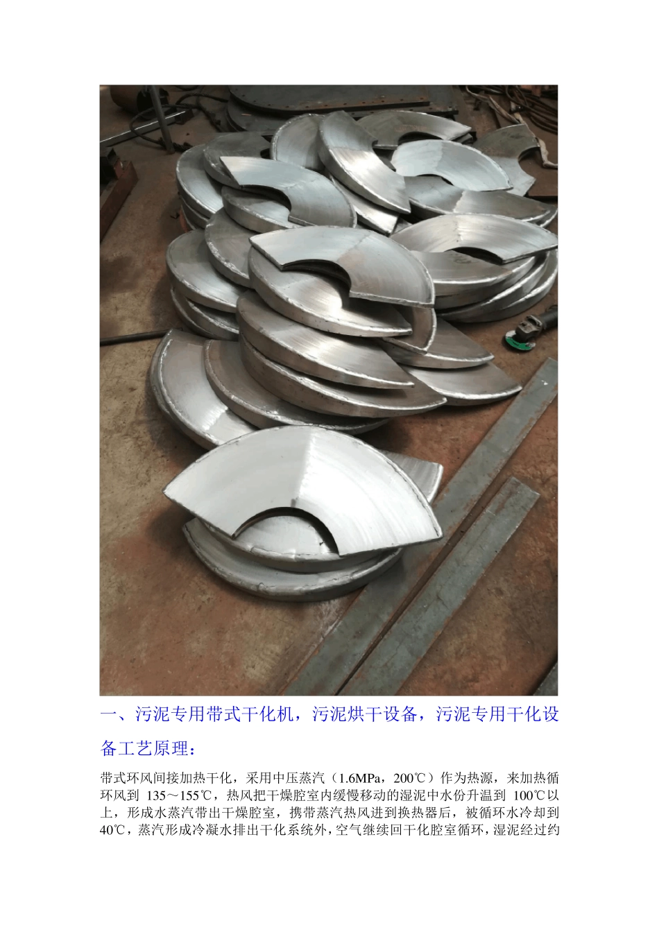 污泥专用带式干化机,污泥烘干设备 工程案例_第2页
