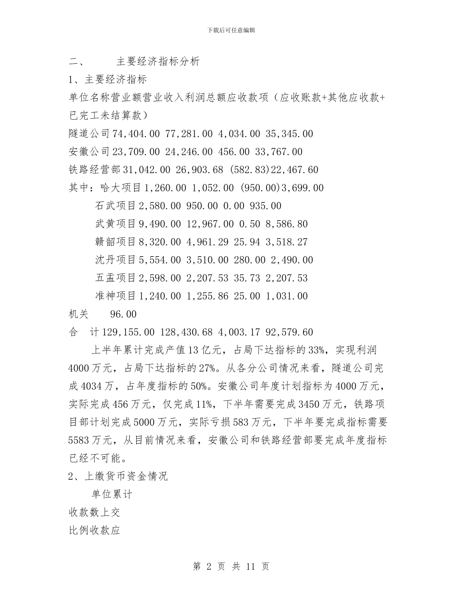 财务部2024年上半年工作总结范文与财务部2024年半年总结汇编_第2页