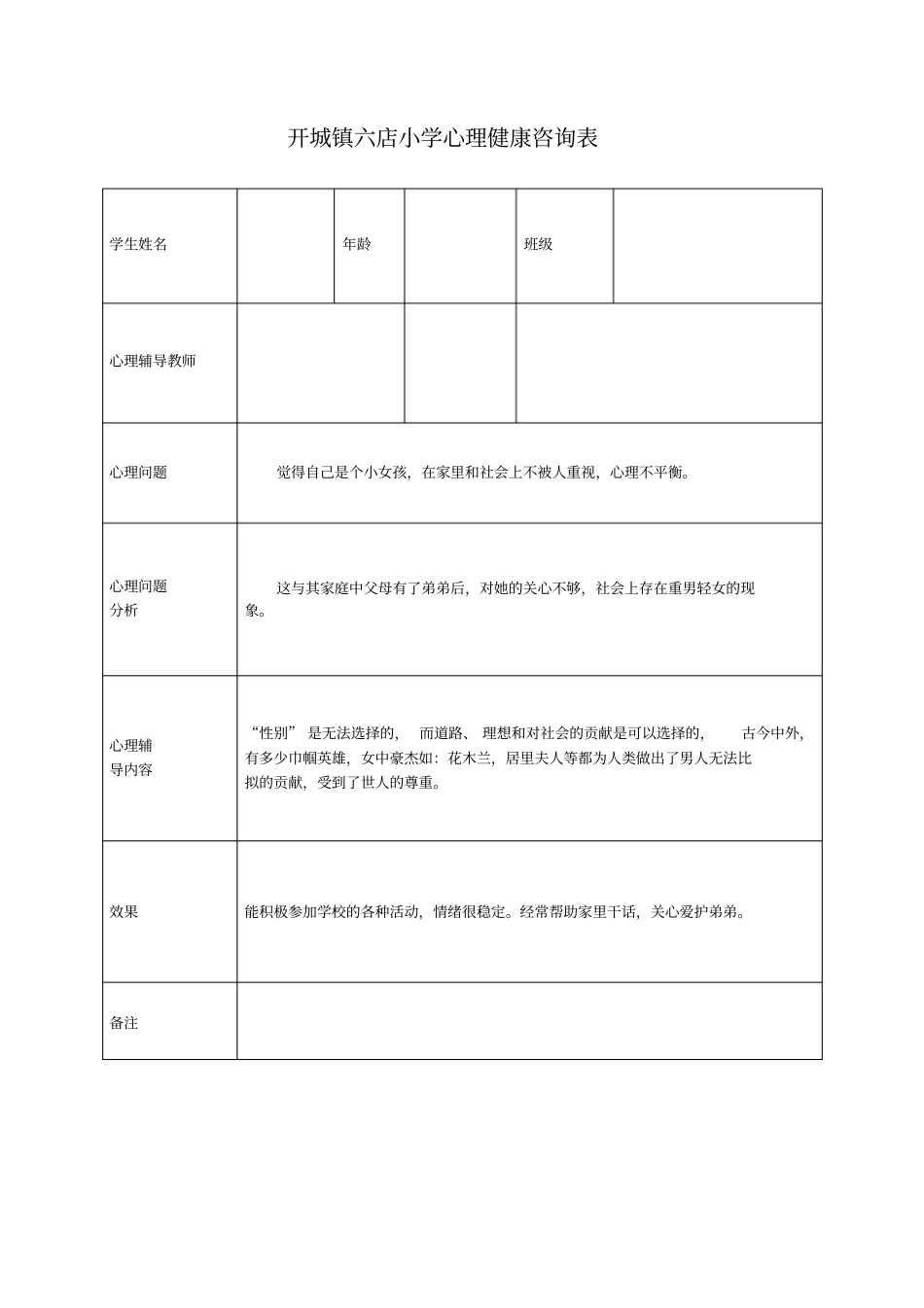 小学心理咨询记录表3讲解_第3页