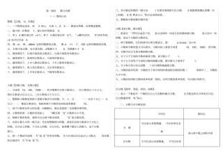 小学数学认识汇总
