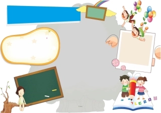 小学生小报模板A4