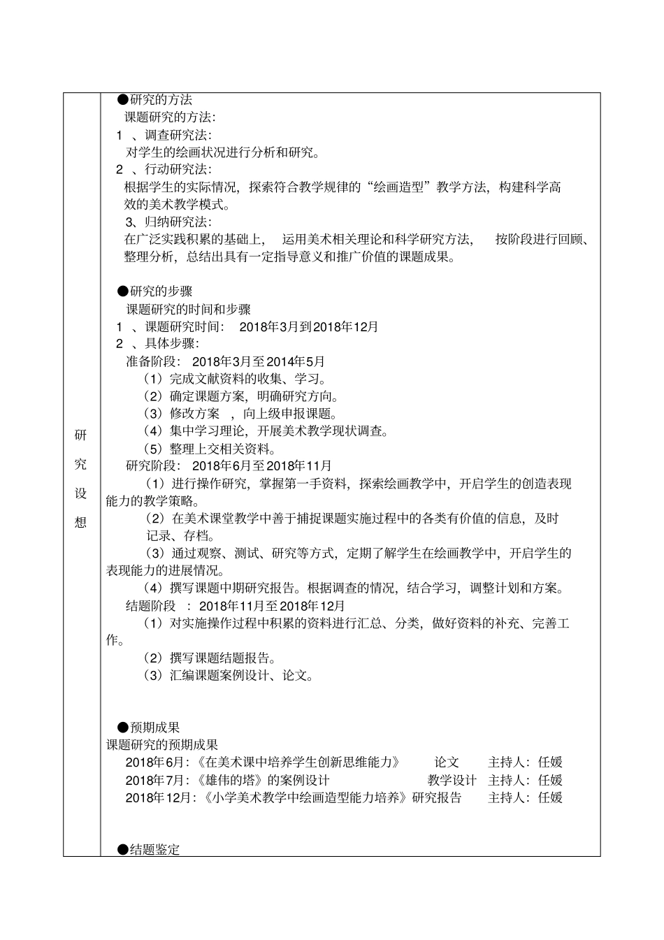 小学美术课题人申报书_第3页