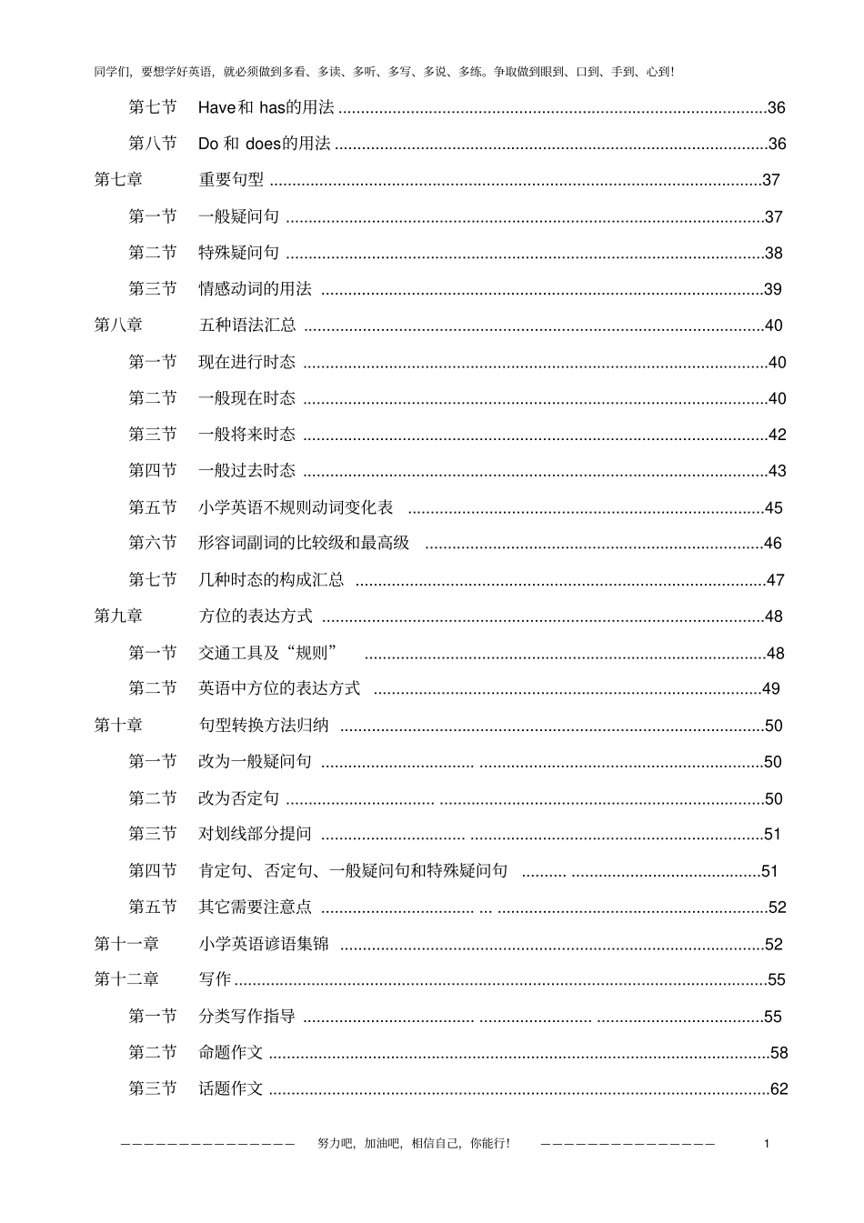 小学英语知识点汇总极力推荐,推荐文档_第2页