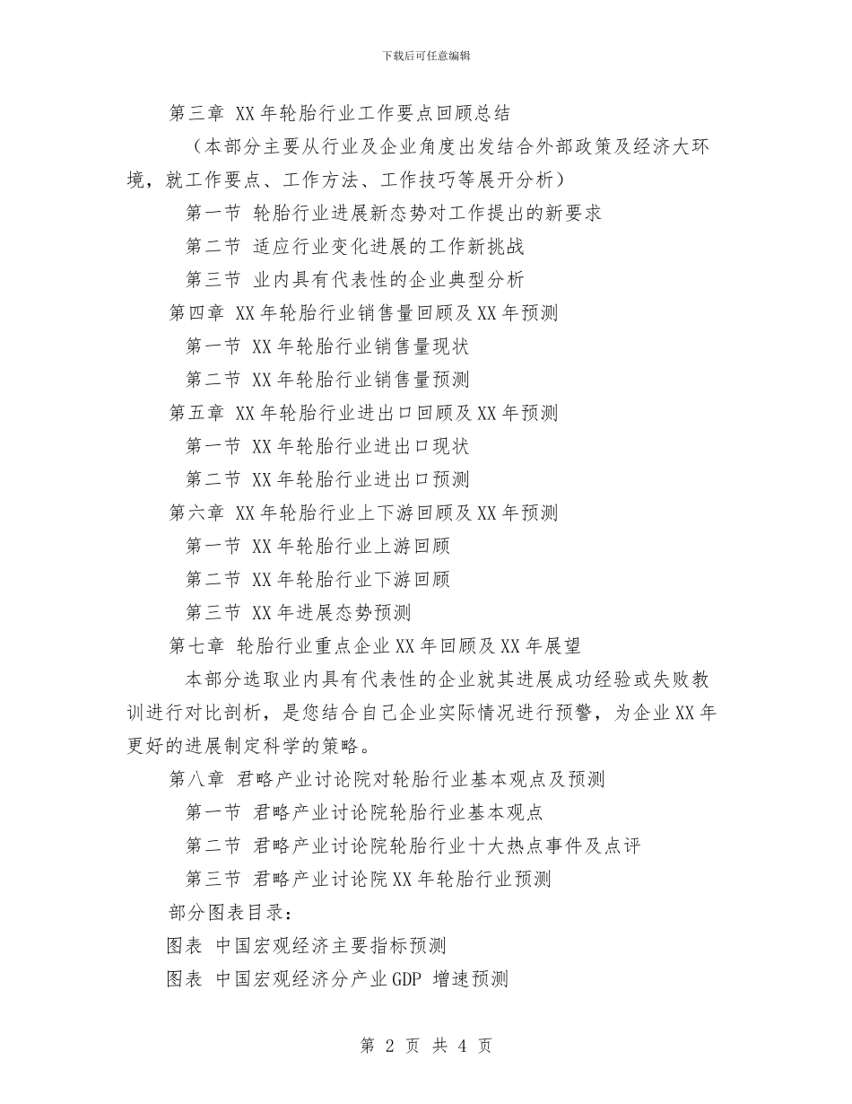 轮胎销售年终总结范文与软件工程师个人工作计划样本汇编_第2页