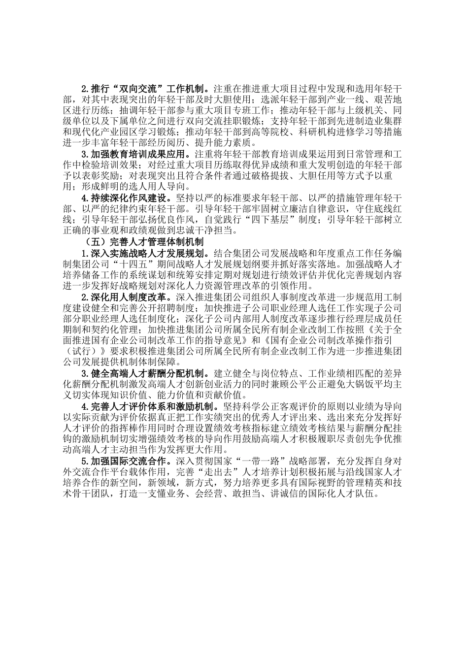 某国有企业2025年人才工作计划_第3页