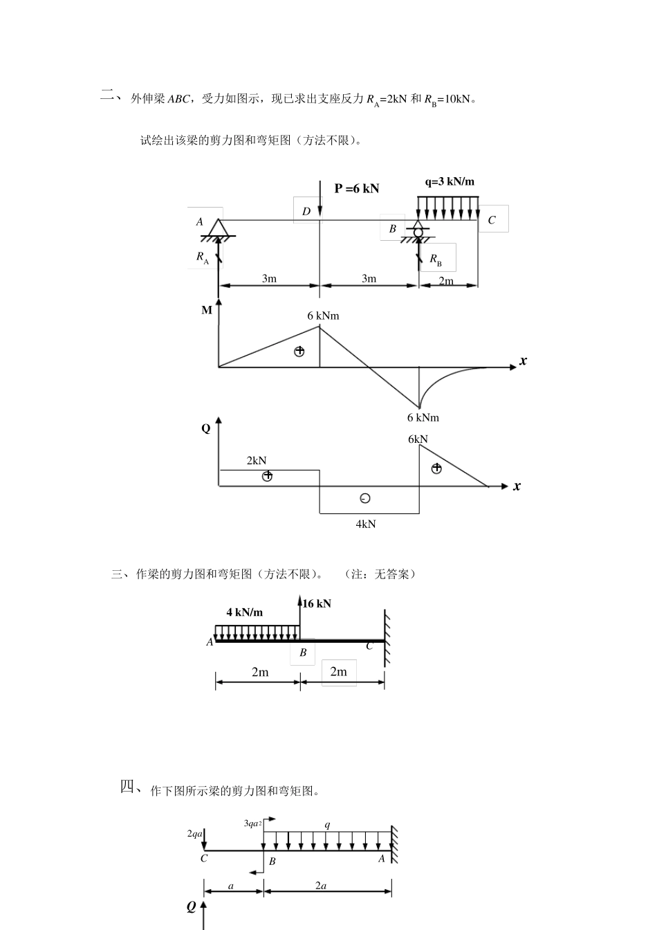 工程力学试卷_第2页