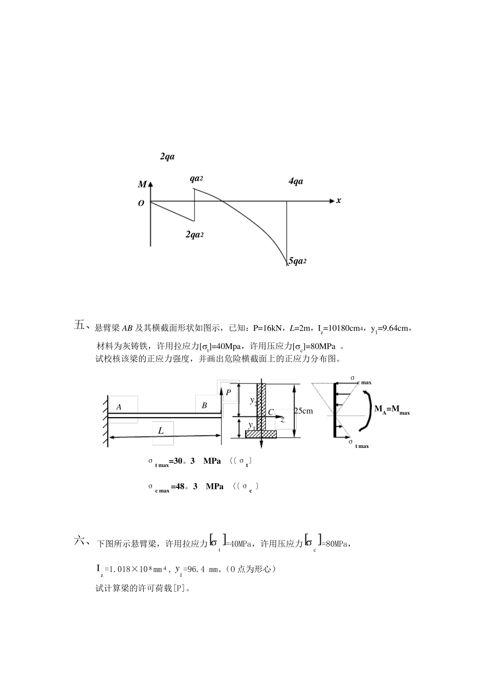 工程力学试卷_第3页