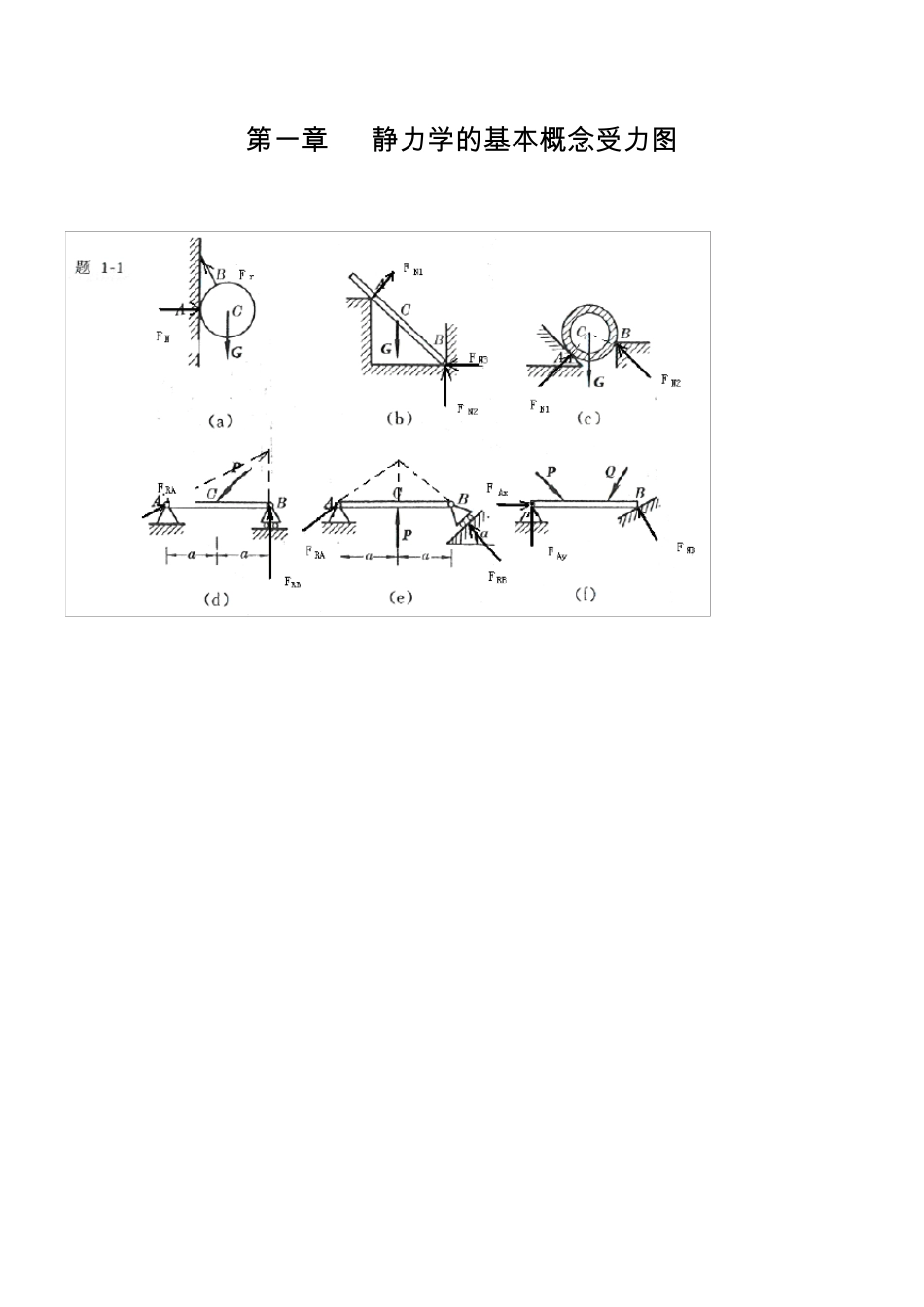 工程力学课后详细答案_第1页