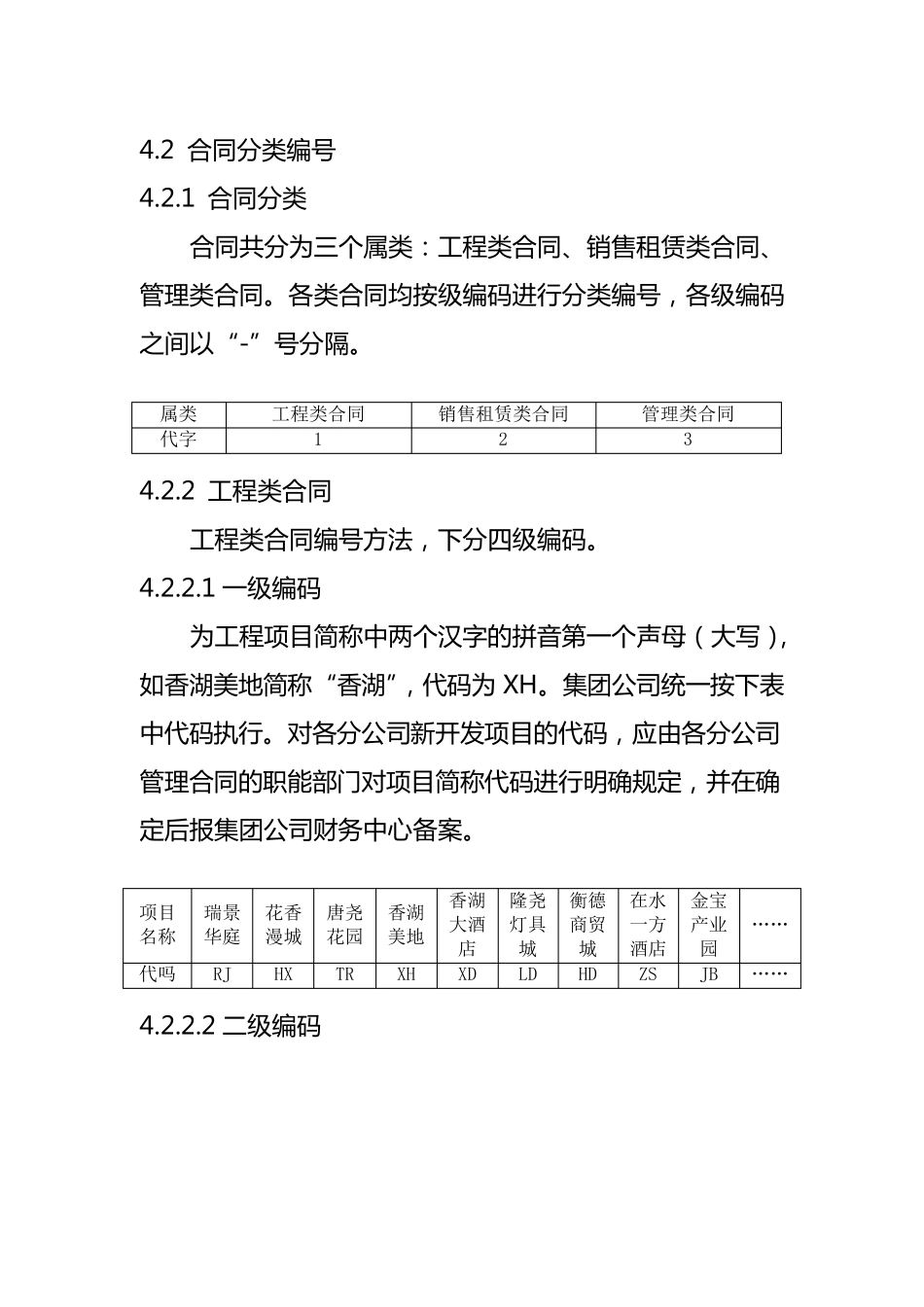 工程合同分类编号规则_第2页