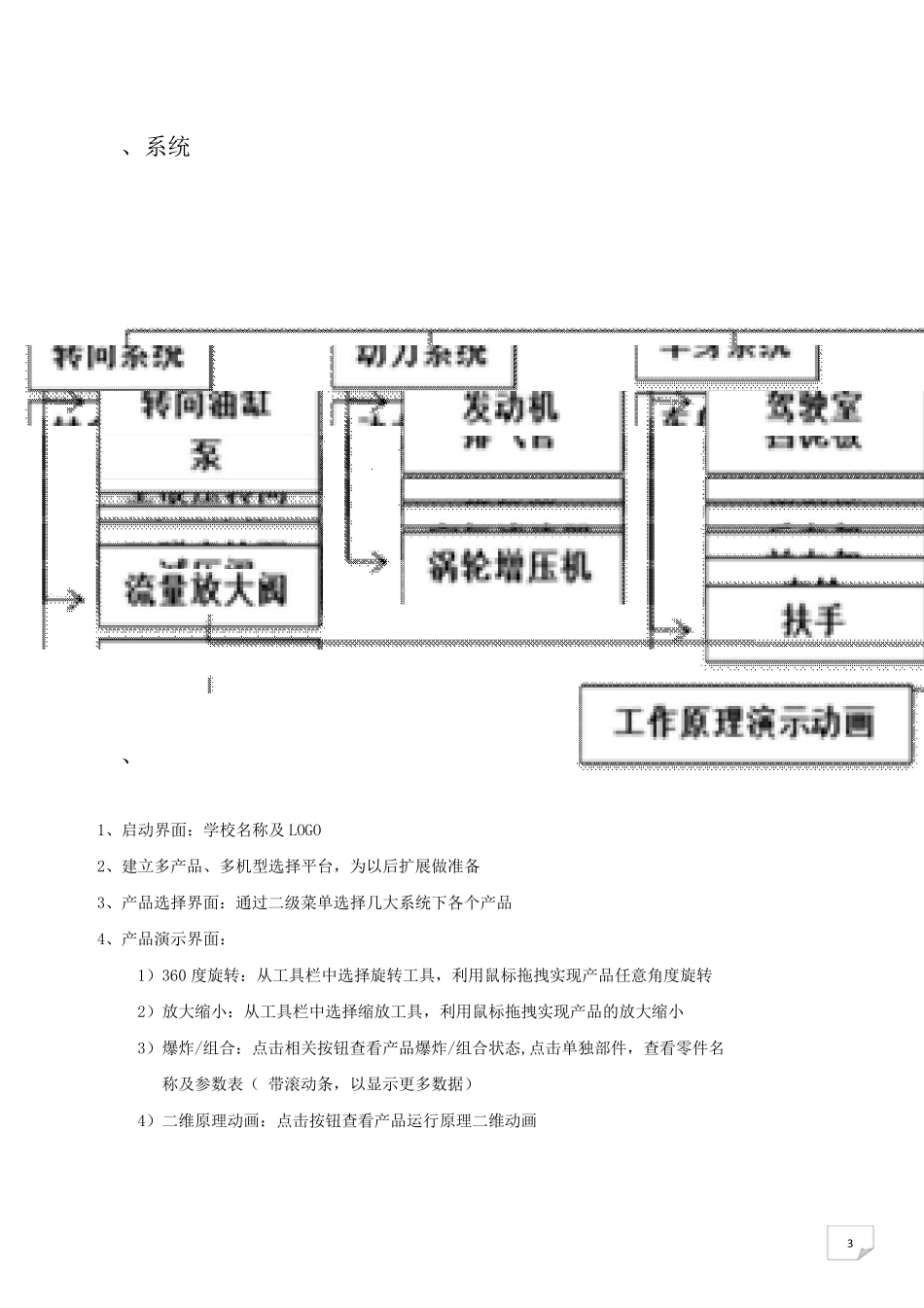 工程机械3D虚拟仿真维修教学系统简介_第3页
