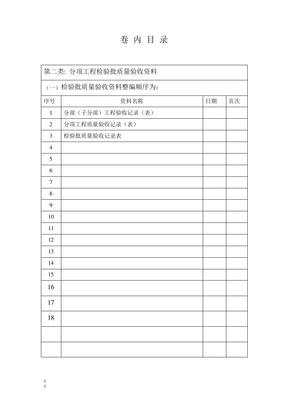 工程竣工资料目录陕西省_第3页