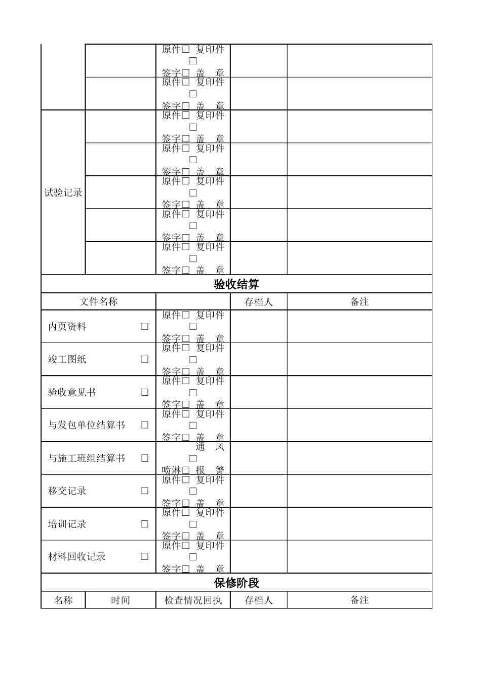 工程管理台账_第3页