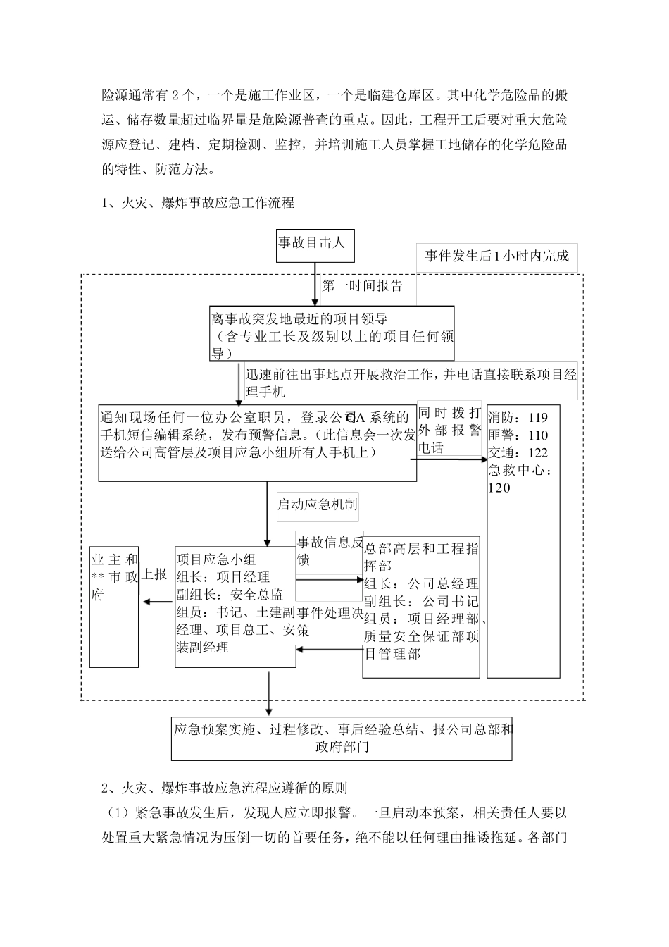 工程紧急情况应急处理措施_secret_第3页