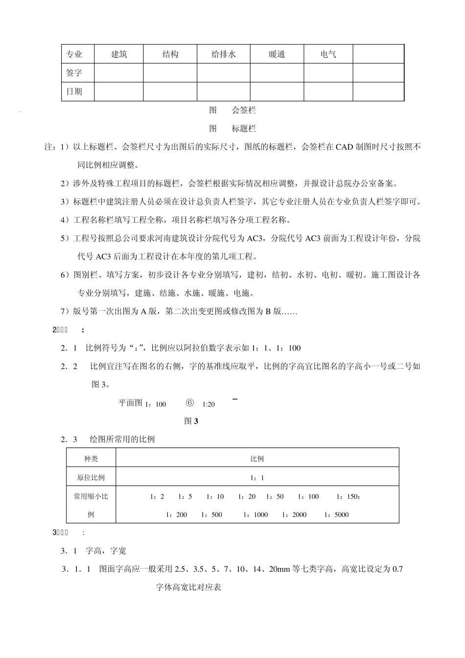 工程设计CAD制图统一标准_第2页