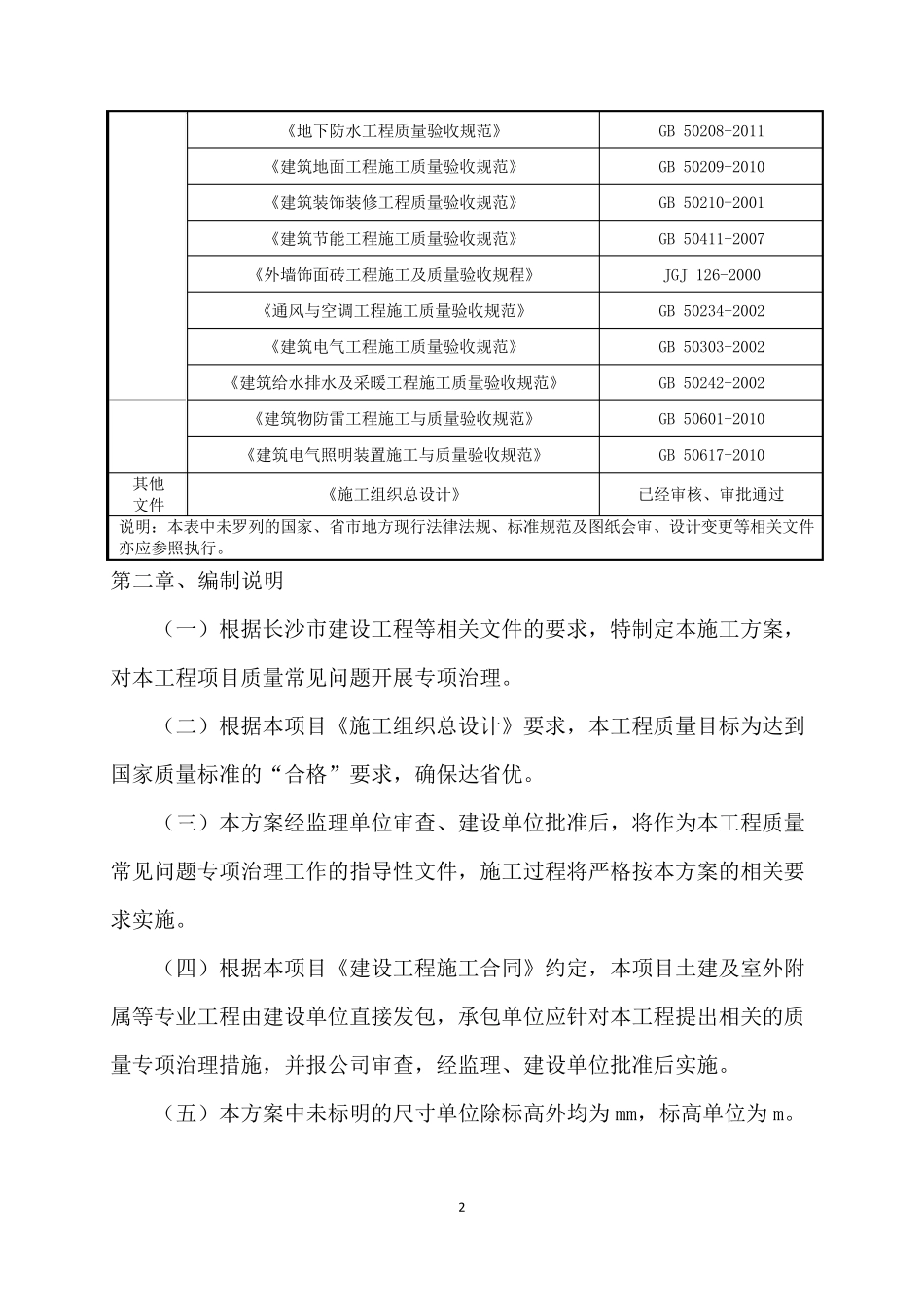 工程质量常见问题专项治理工作实施方案(房建部分)_第2页